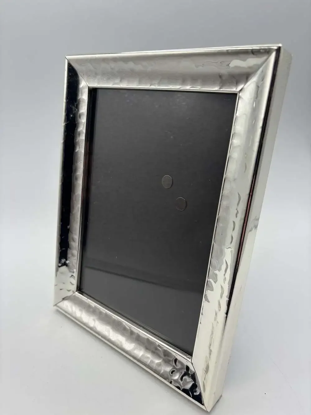 Lane Furniture Silver-Tone Hammered Metal Picture Frame